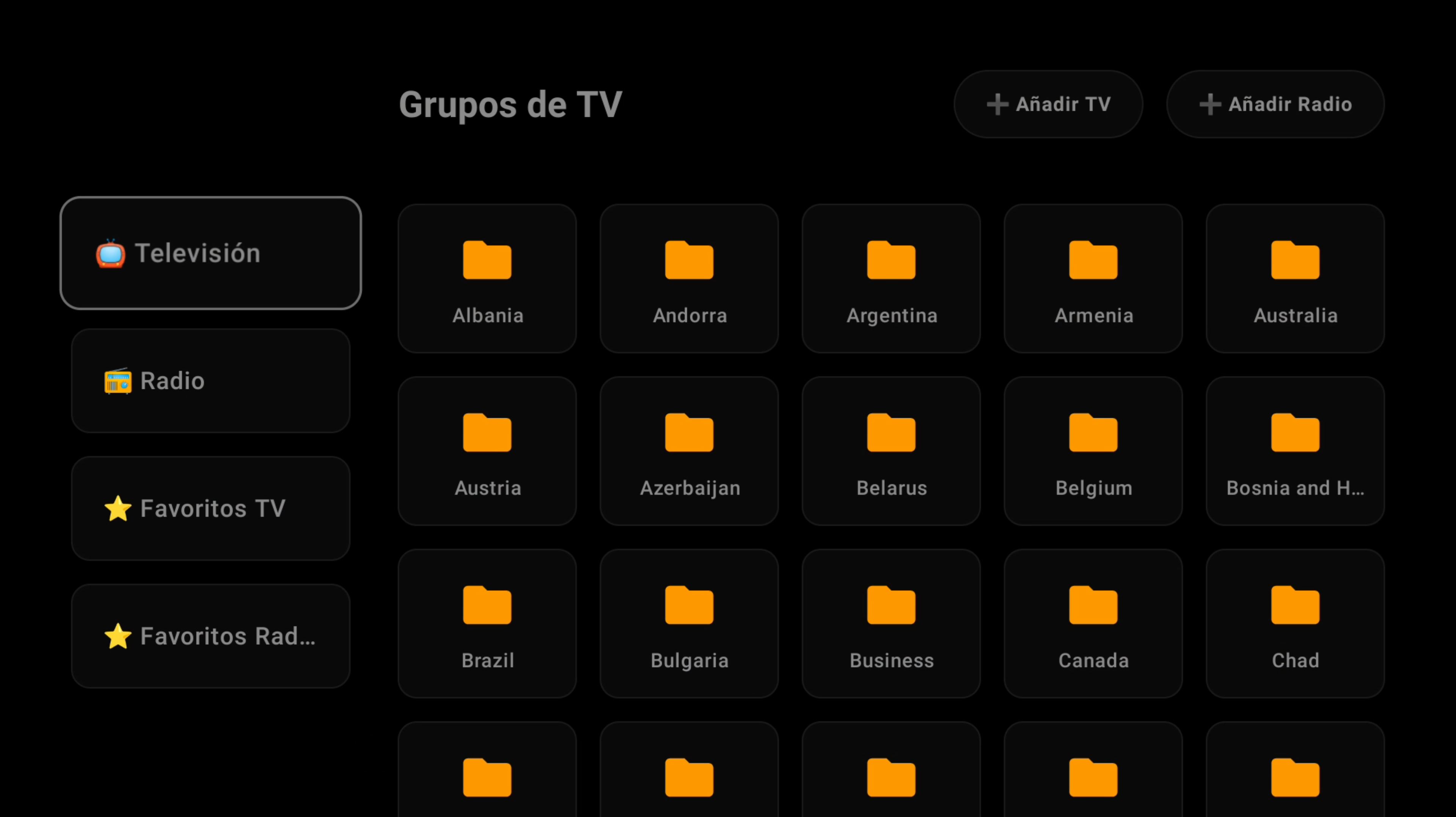 Módulo de IPTV & Radio
